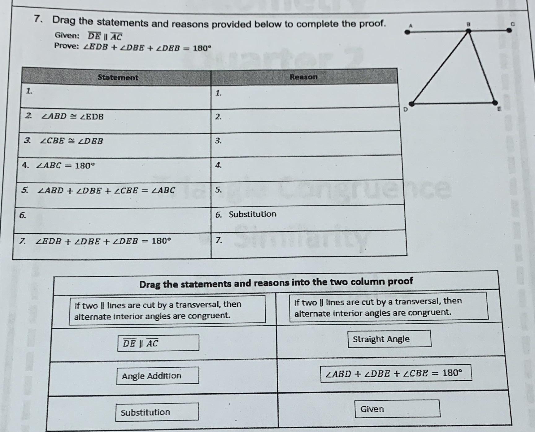 Help me pleaseee 7. Drag the statements and