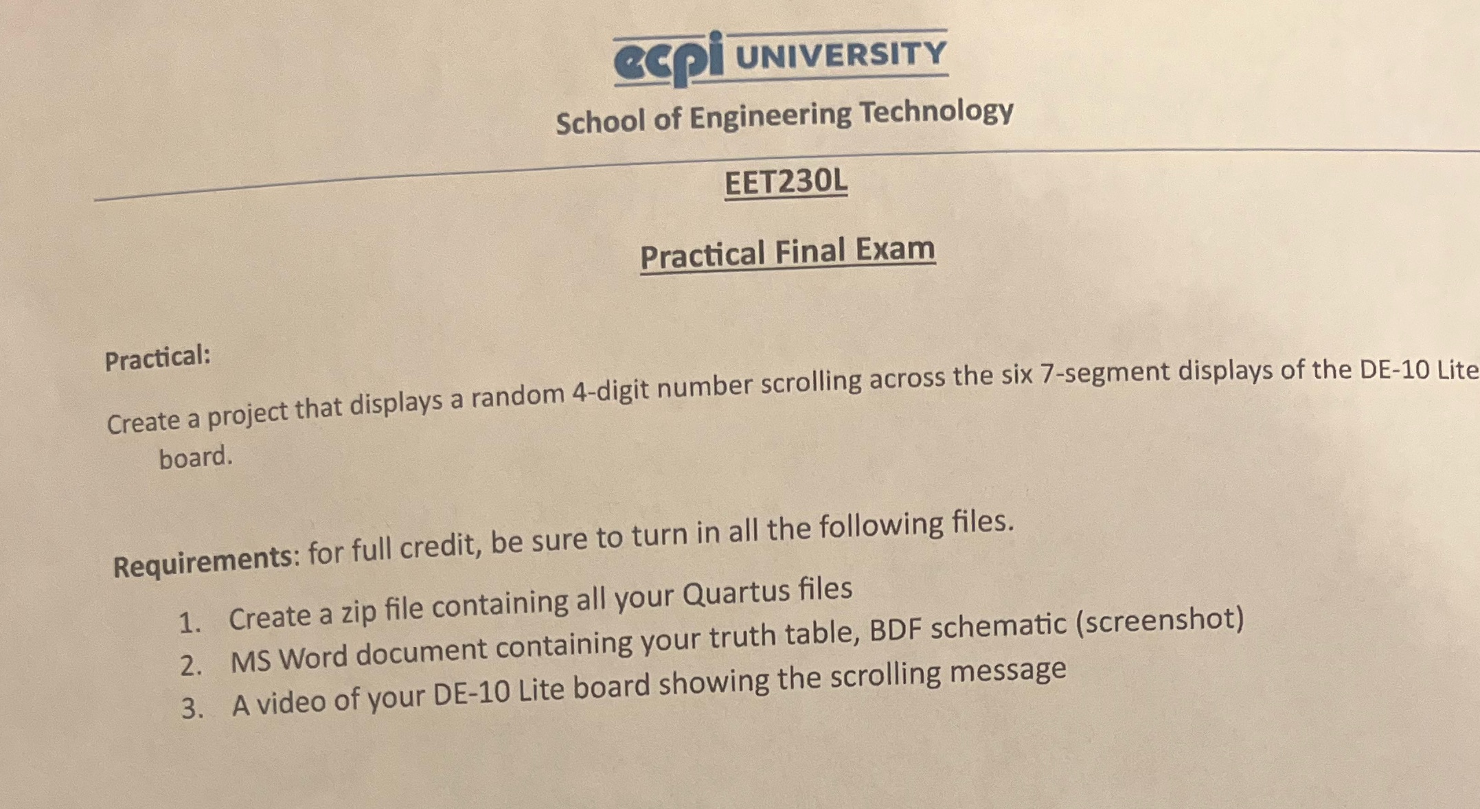 Need help step by step @CPI UNIVERSITY School of