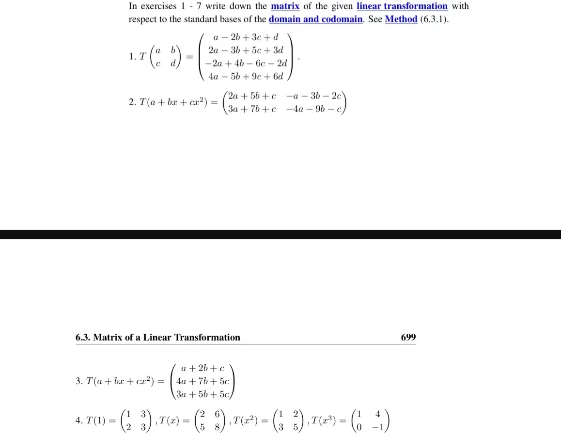 Please only do question 4 Thanks In exercises 1 -