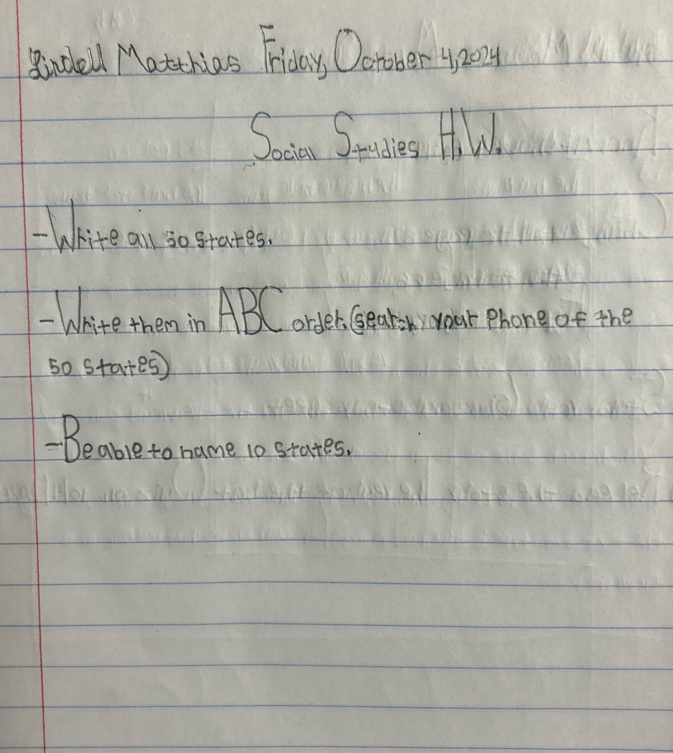 Lindell Matthias Friday, October 4, 2024 46 /