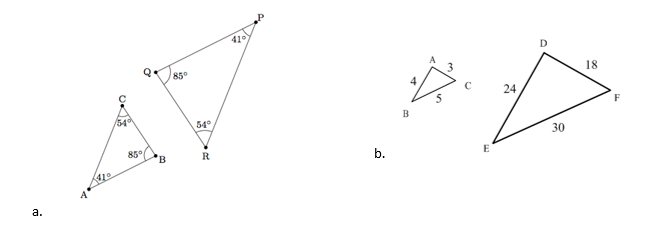 The figures in each pair are similar. Find the