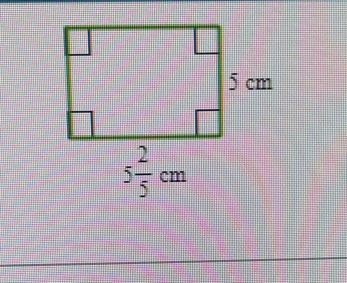 Use appropriate formula to find (a) the perimeter