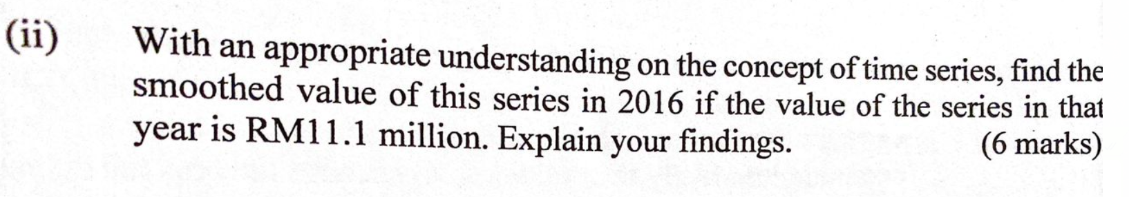 (ii) With an appropriate understanding on the