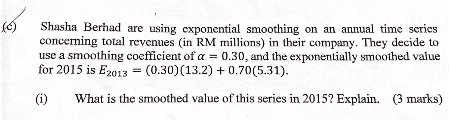 (ii) With an appropriate understanding on the