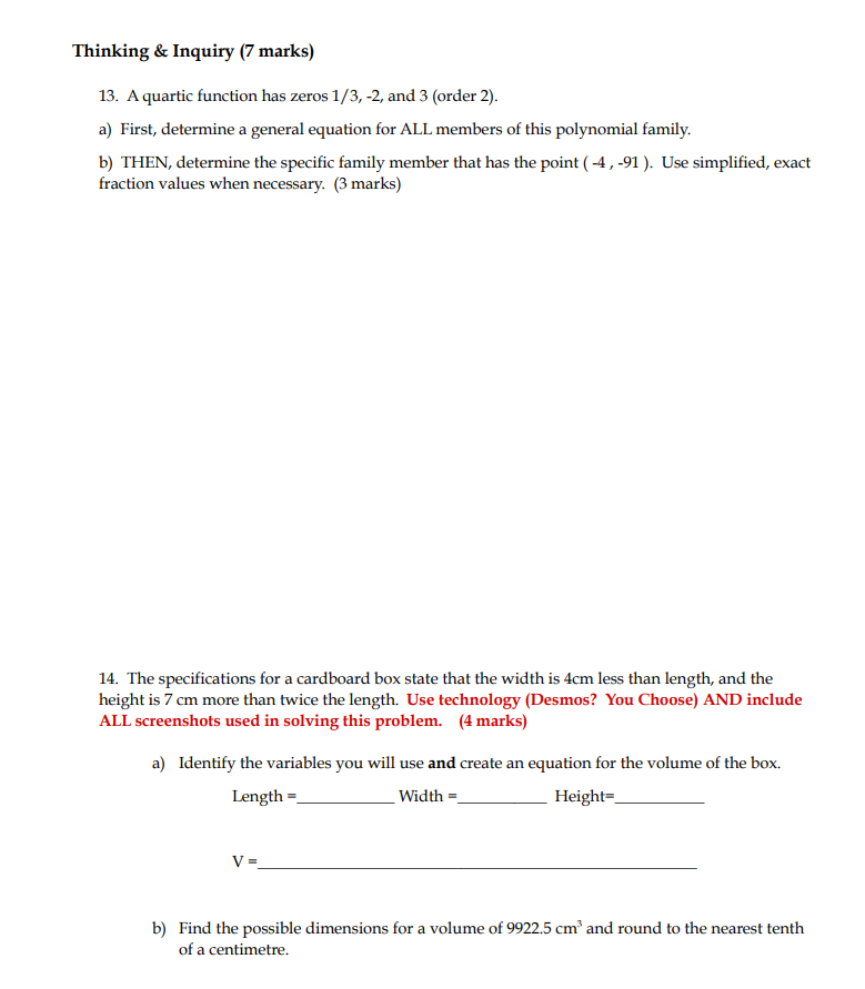 Knowledge (15 marks} Multiple Choice {2 marks