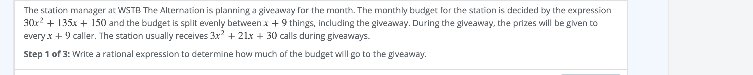 The station manager at WSTB The Alternation is