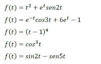 determine la transformada de Laplace de la funcin