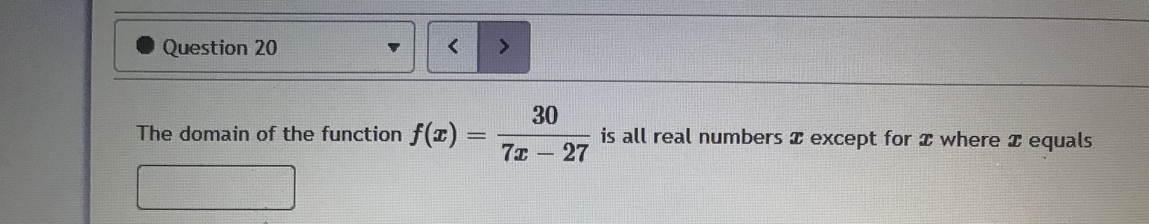 Question 20  style=