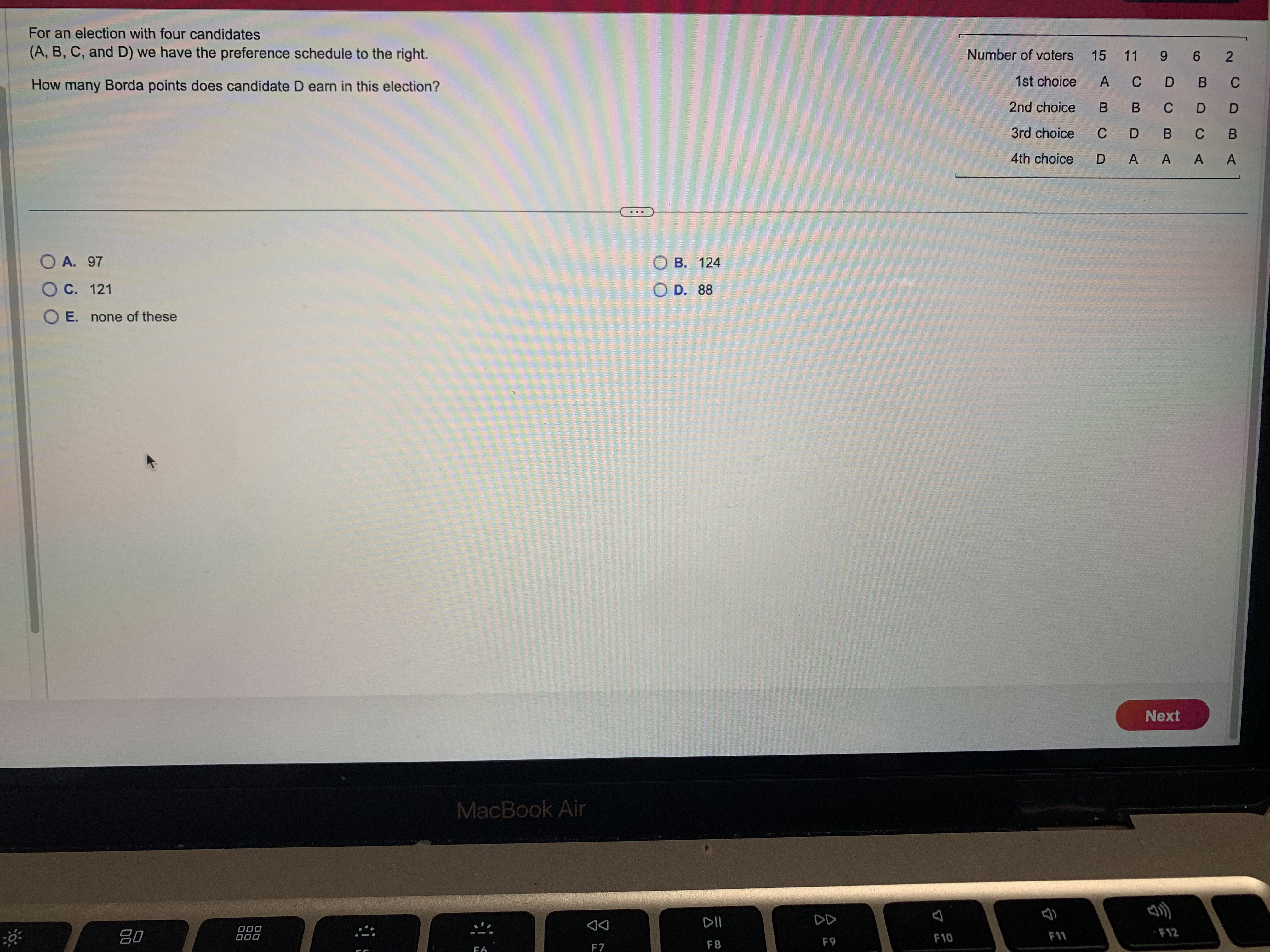 This question: 1 point(s) possible Submit The