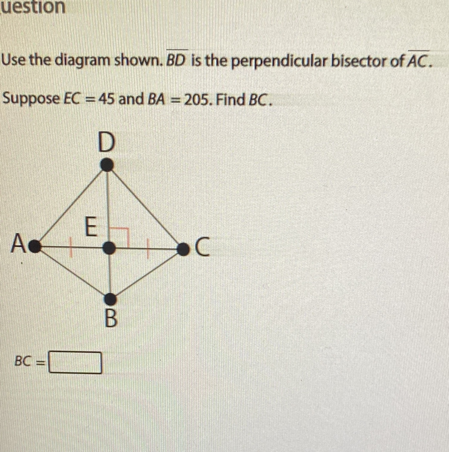 Answer the following question uestion Use the