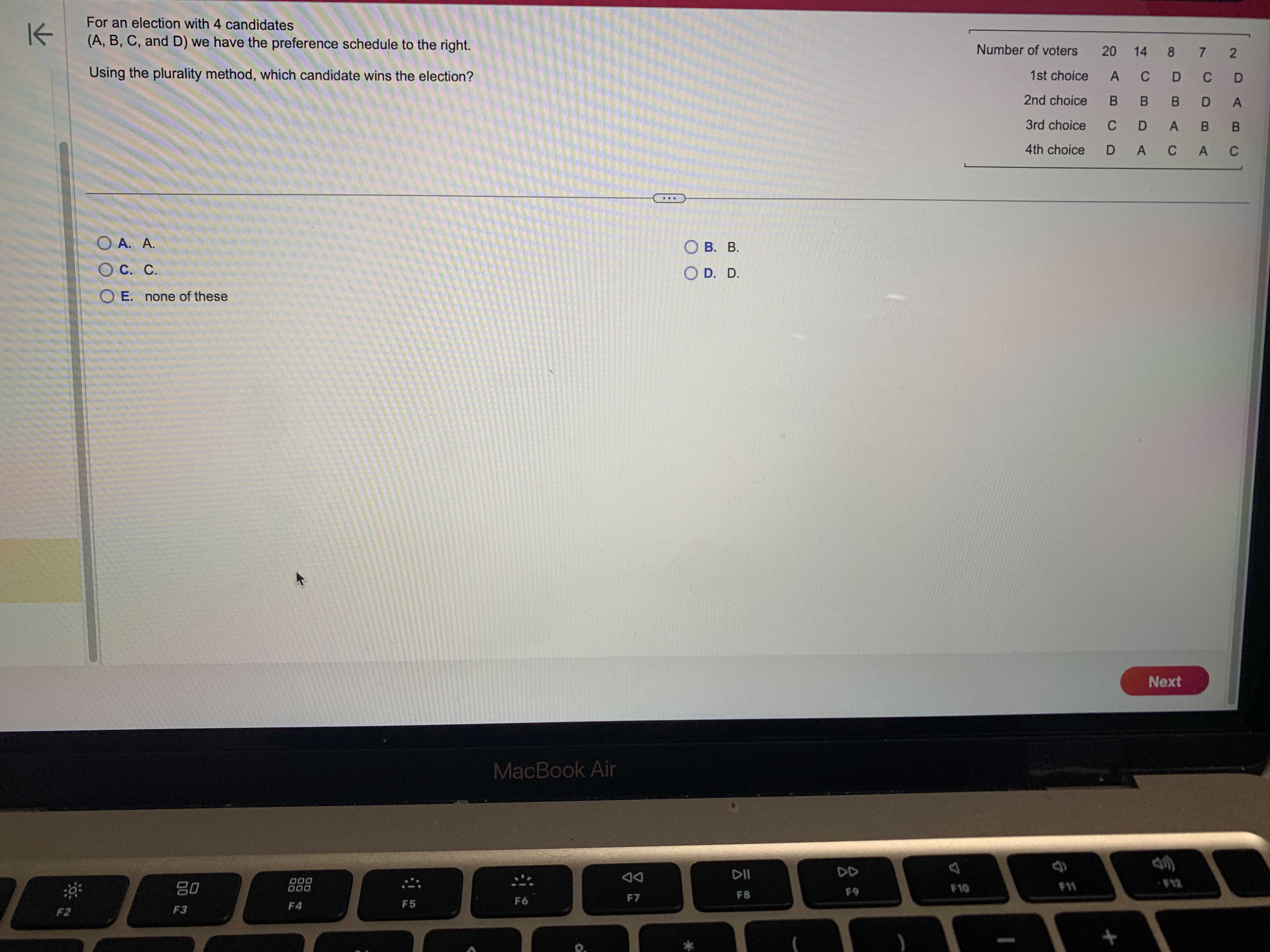 This question: 1 point(s) possible Submit The