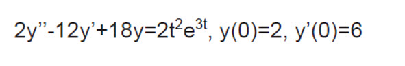 1- Solve the following EDO exercises by variable