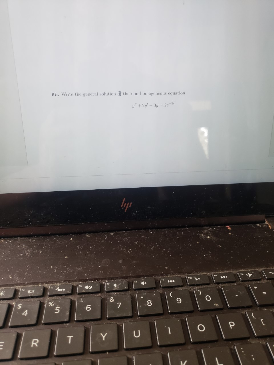 Can someone solve question 6 part 6a. Find the