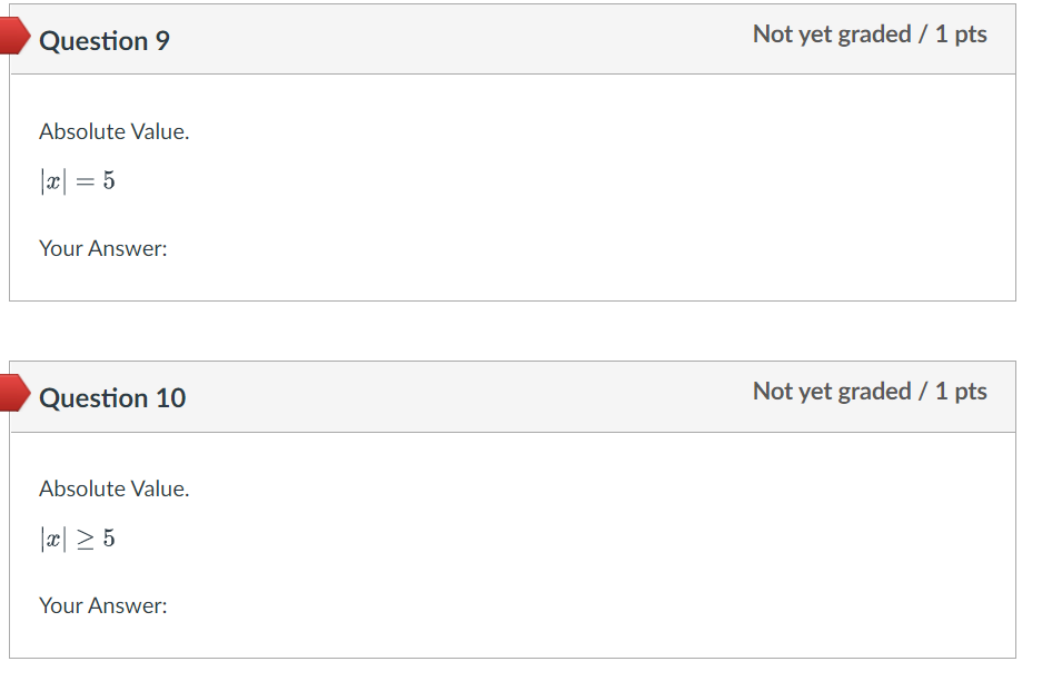 Question 1 Not yet graded / 2 pts Graph the