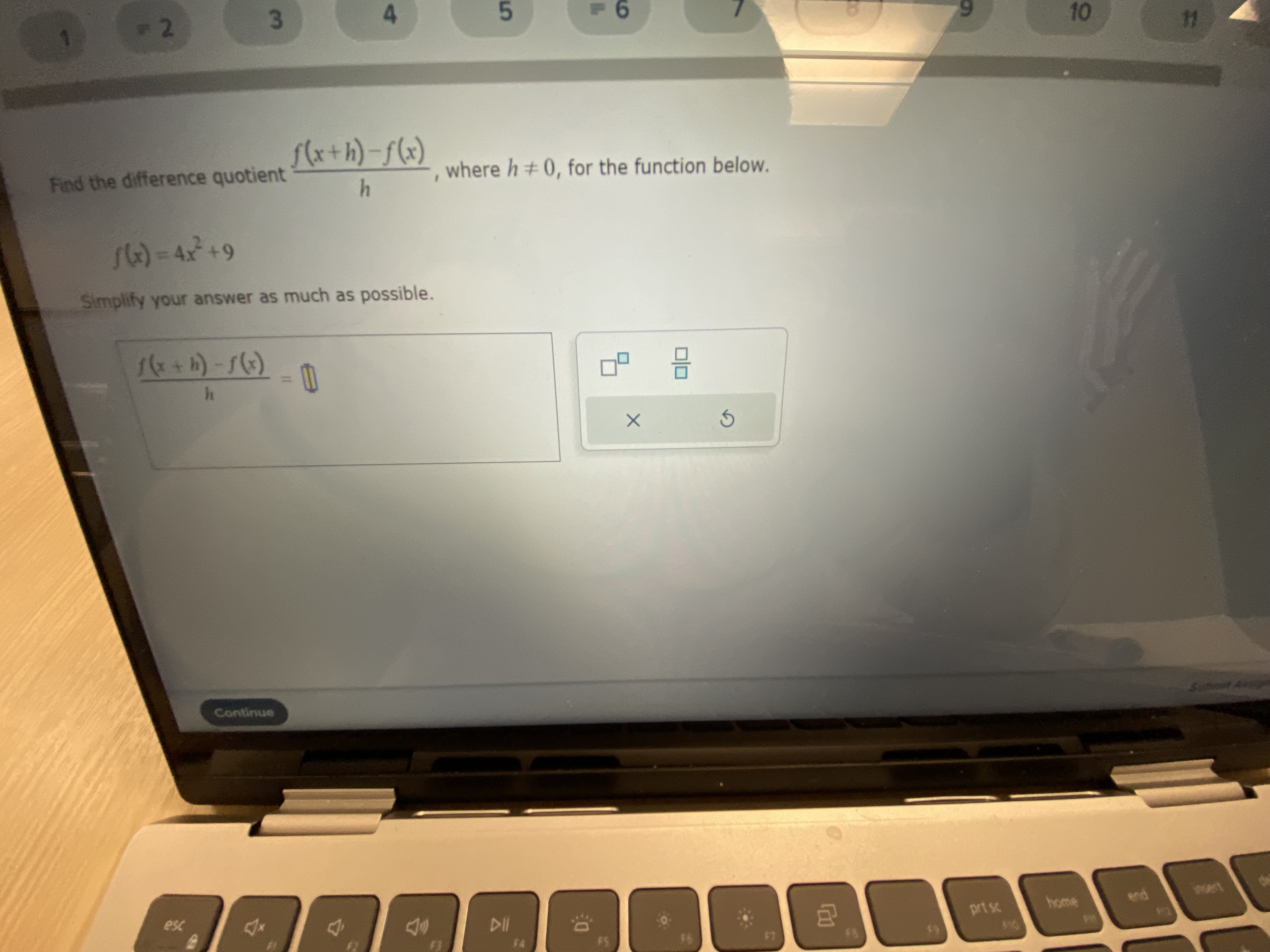Find the domain of the function. u (x) =V-x+8