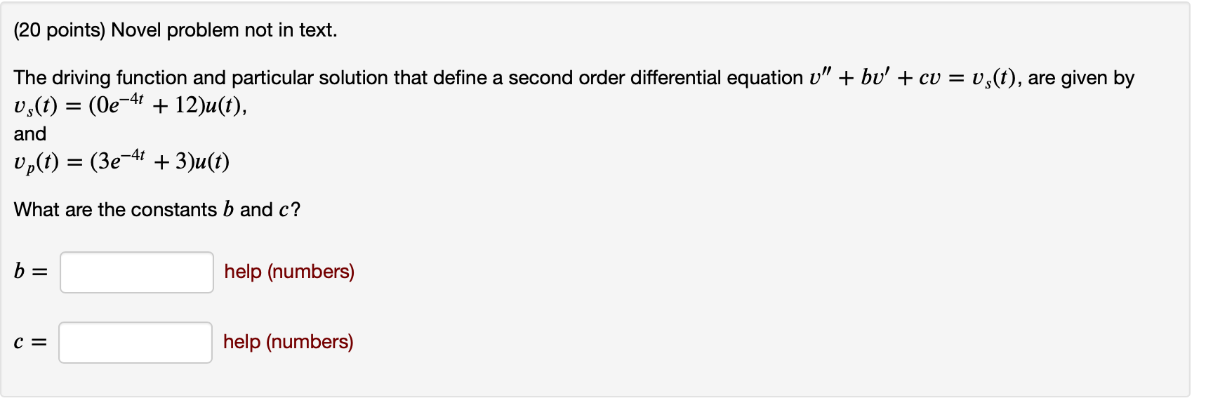 Please answer questions clearly (20 points) Novel