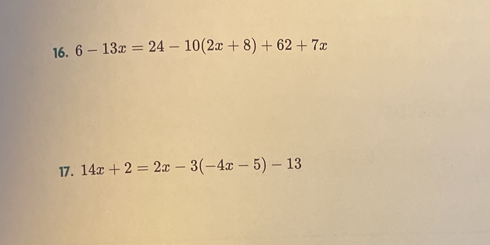 Show that the right side of the equation is