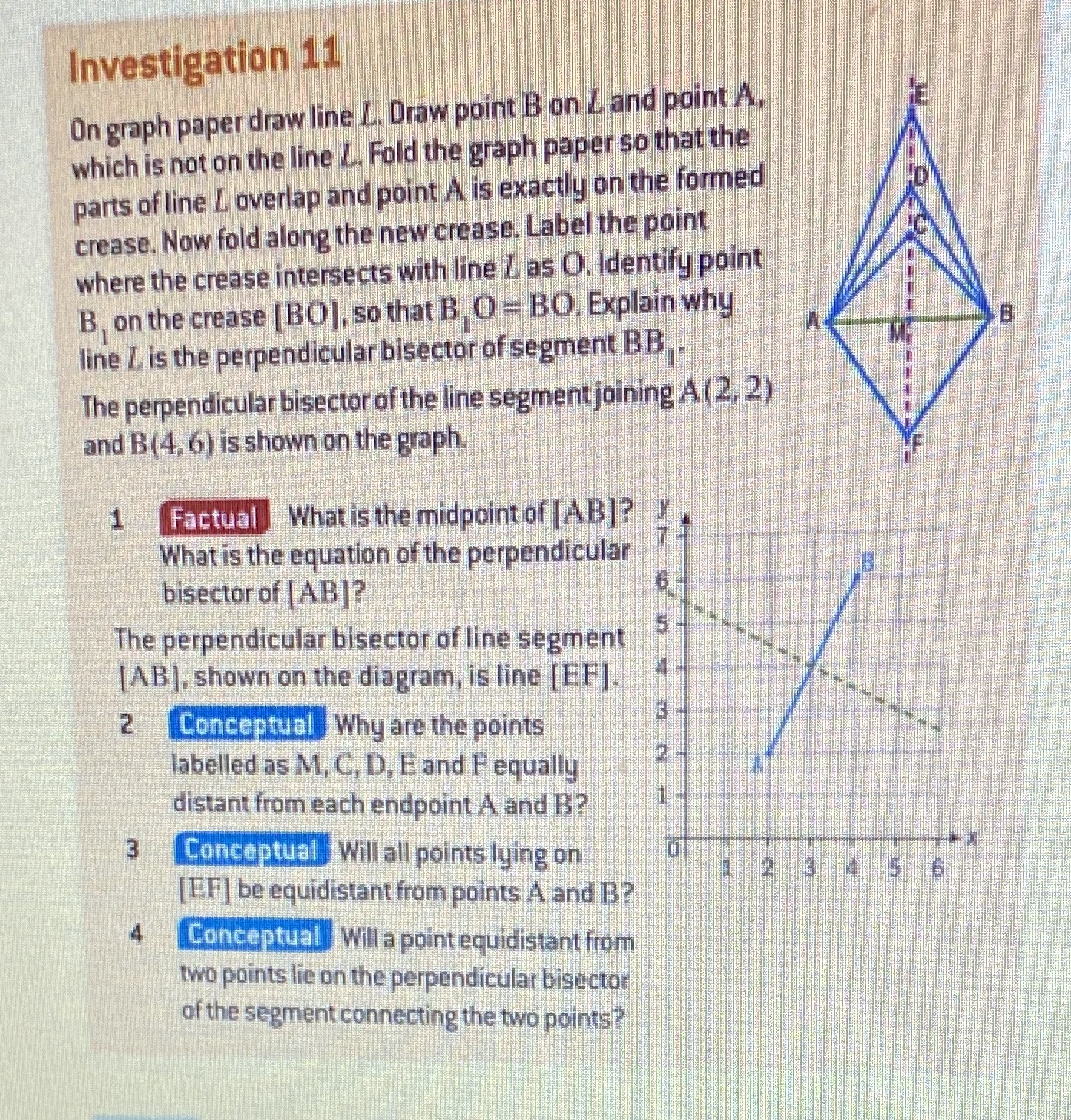 Please answer all of the questions Investigation
