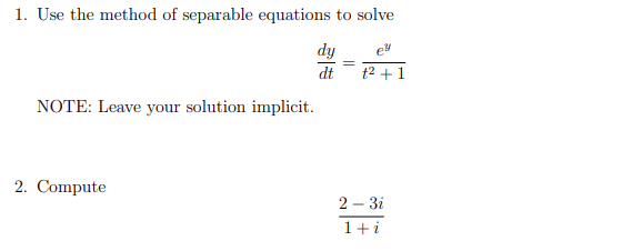 Answer and please show work so that I know how to