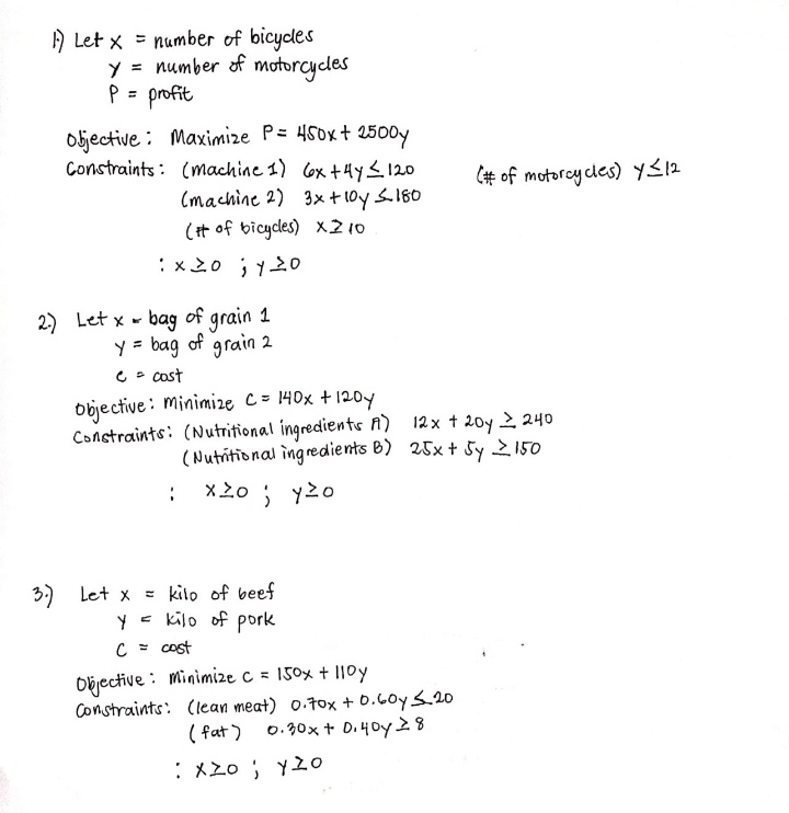 Linear Program Please kindly make a Graph on
