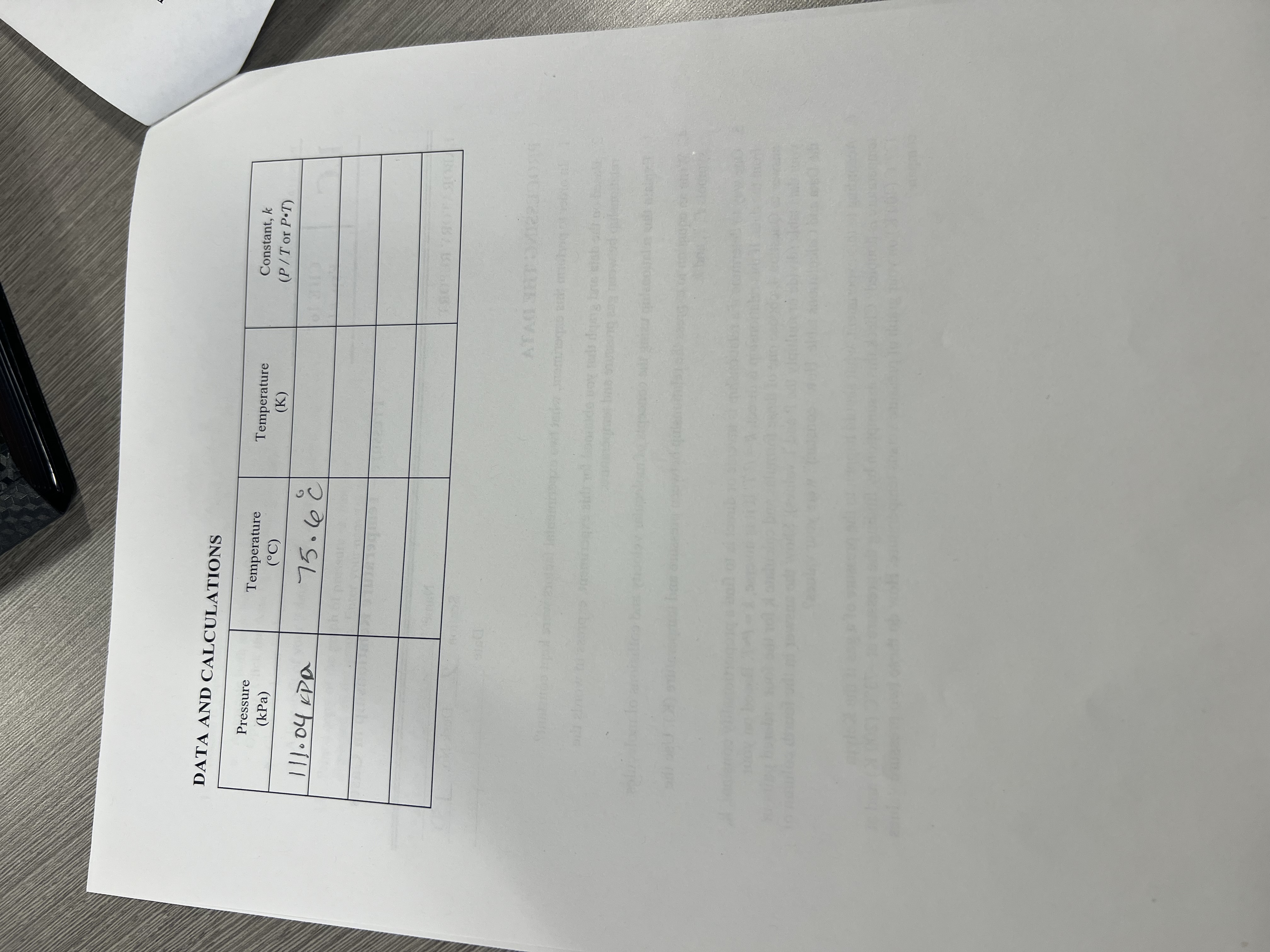 Revision 1.0.0 24 APR 2015 LC CHE 167 Exp. #13