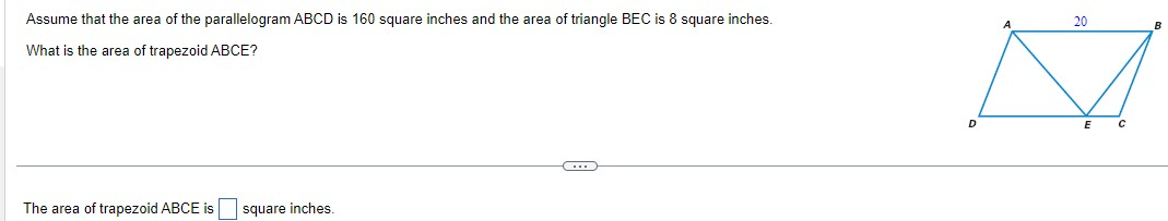 Question 46 Assume that the area of the