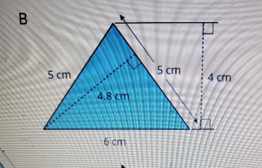 what is the base and corresponding height of the