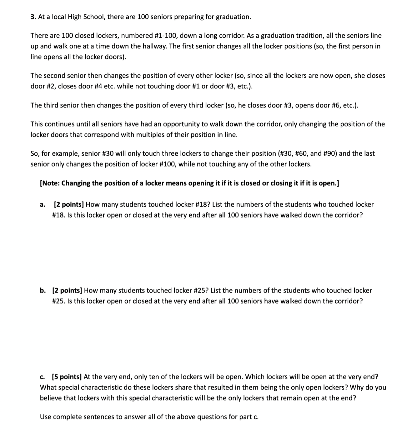1. a. [4 points] Miss Kito's car holds 18 gallons