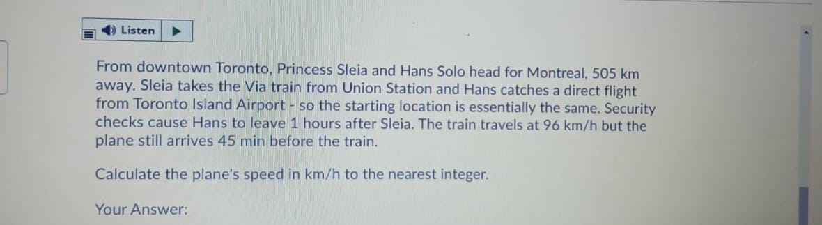 () Listen From downtown Toronto, Princess Sleia