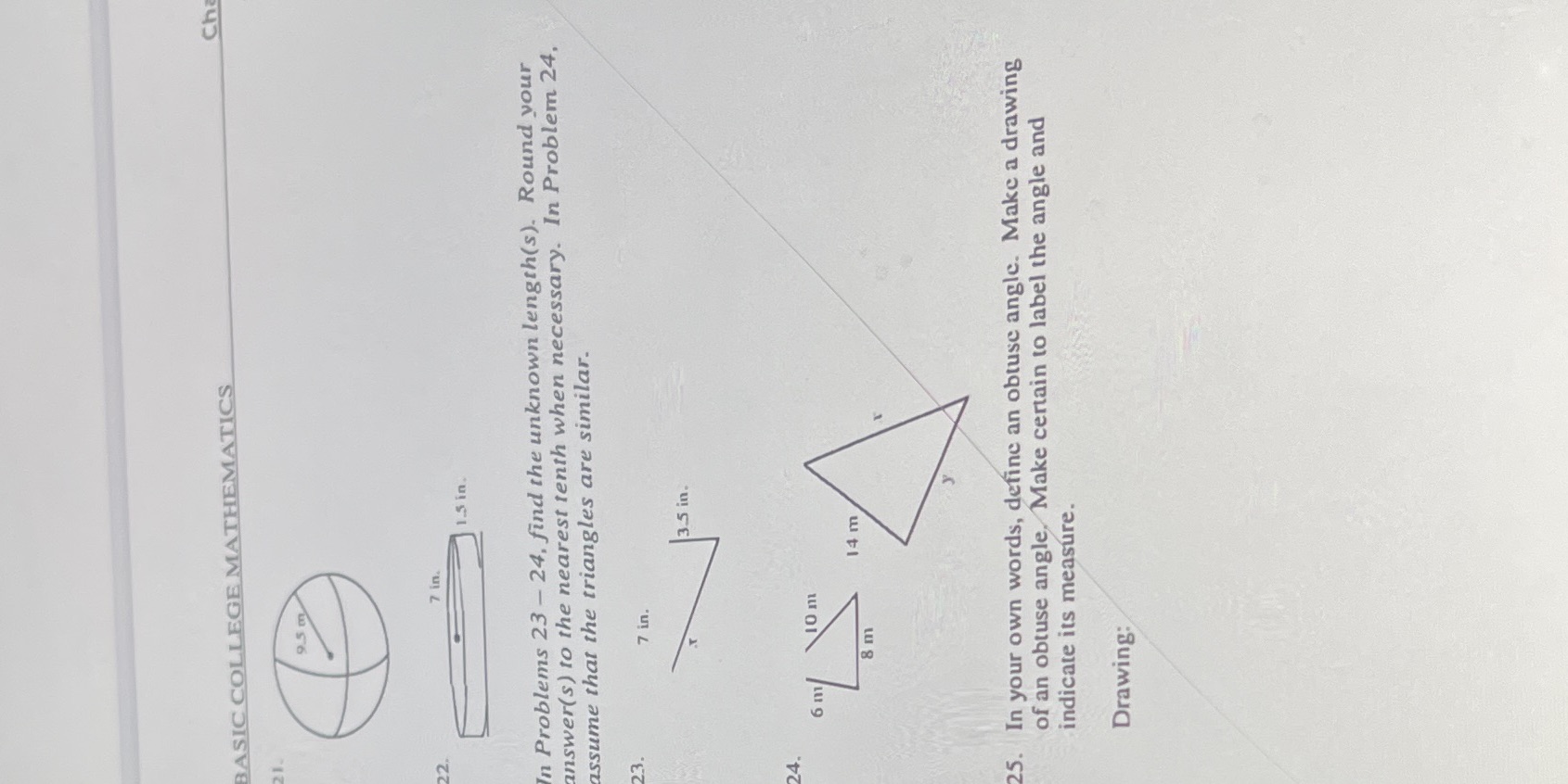 Chi BASIC COLLEGE MATHEMATICS 7 in 1.5 in. In