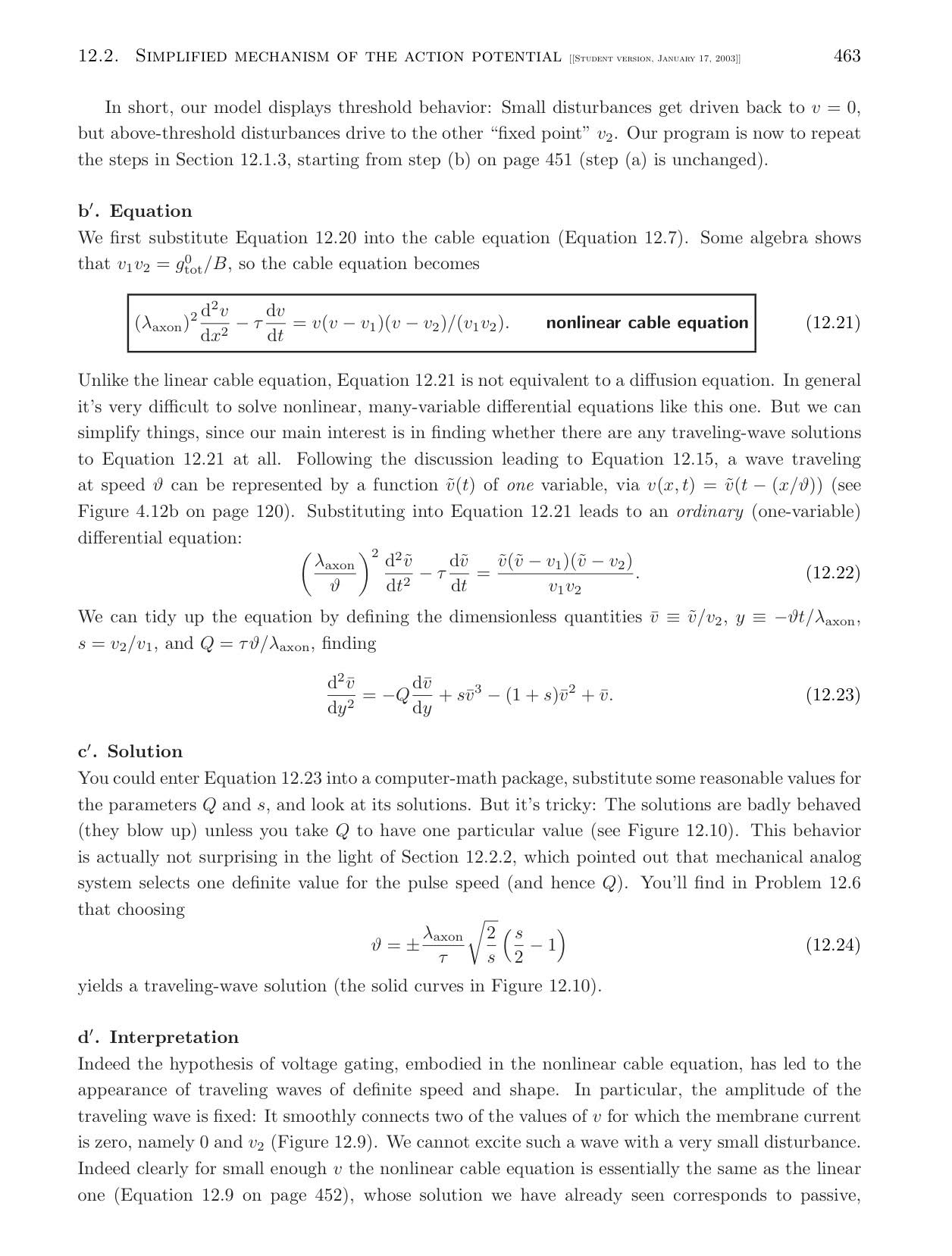 Please solve problem 12.6, including finding