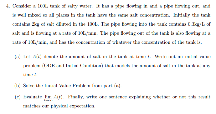 Please solve the following problem: 4. Consider a