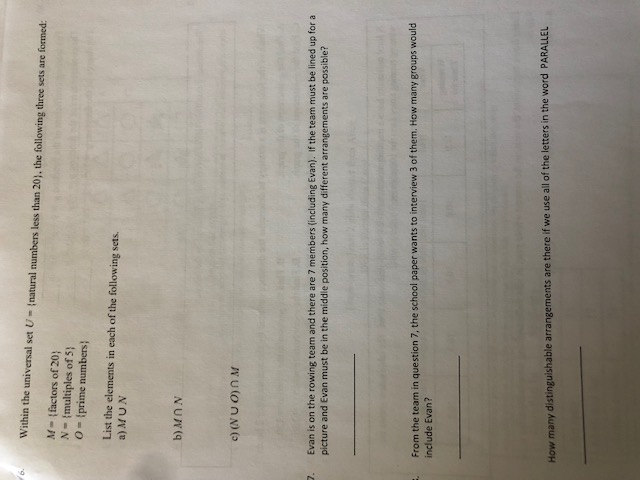 1. Each of the symbols in the chart shown