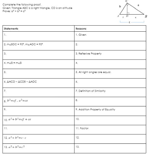 What is the reason for statement #6 in the proof