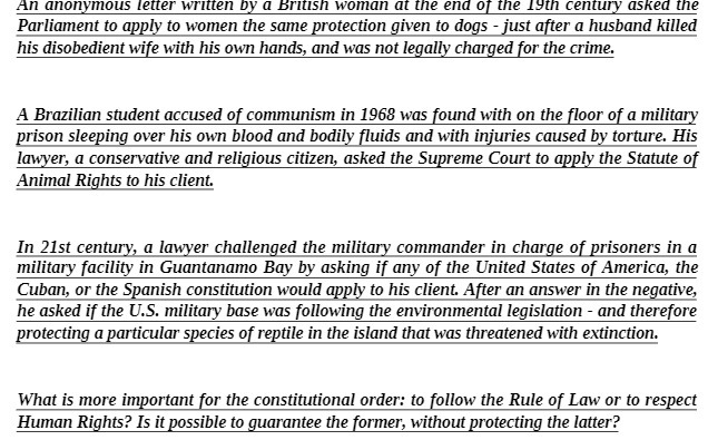 An anonymous letter written by a British woman at