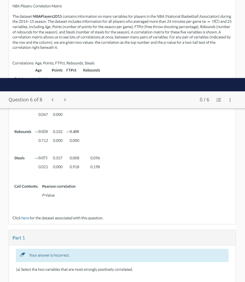 select the two variables that are most strongly