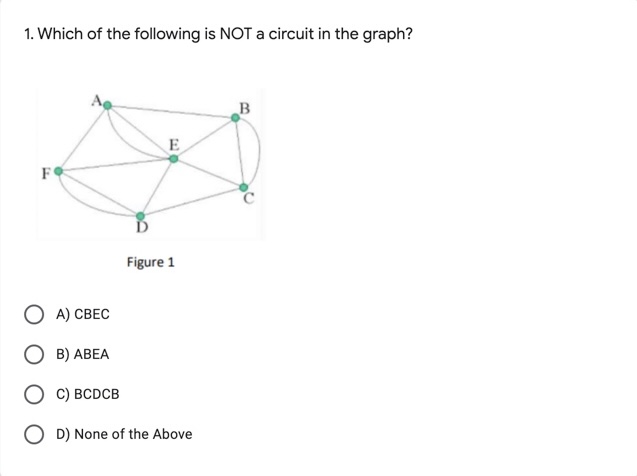 Instructions: Multiple choice. Choose the correct