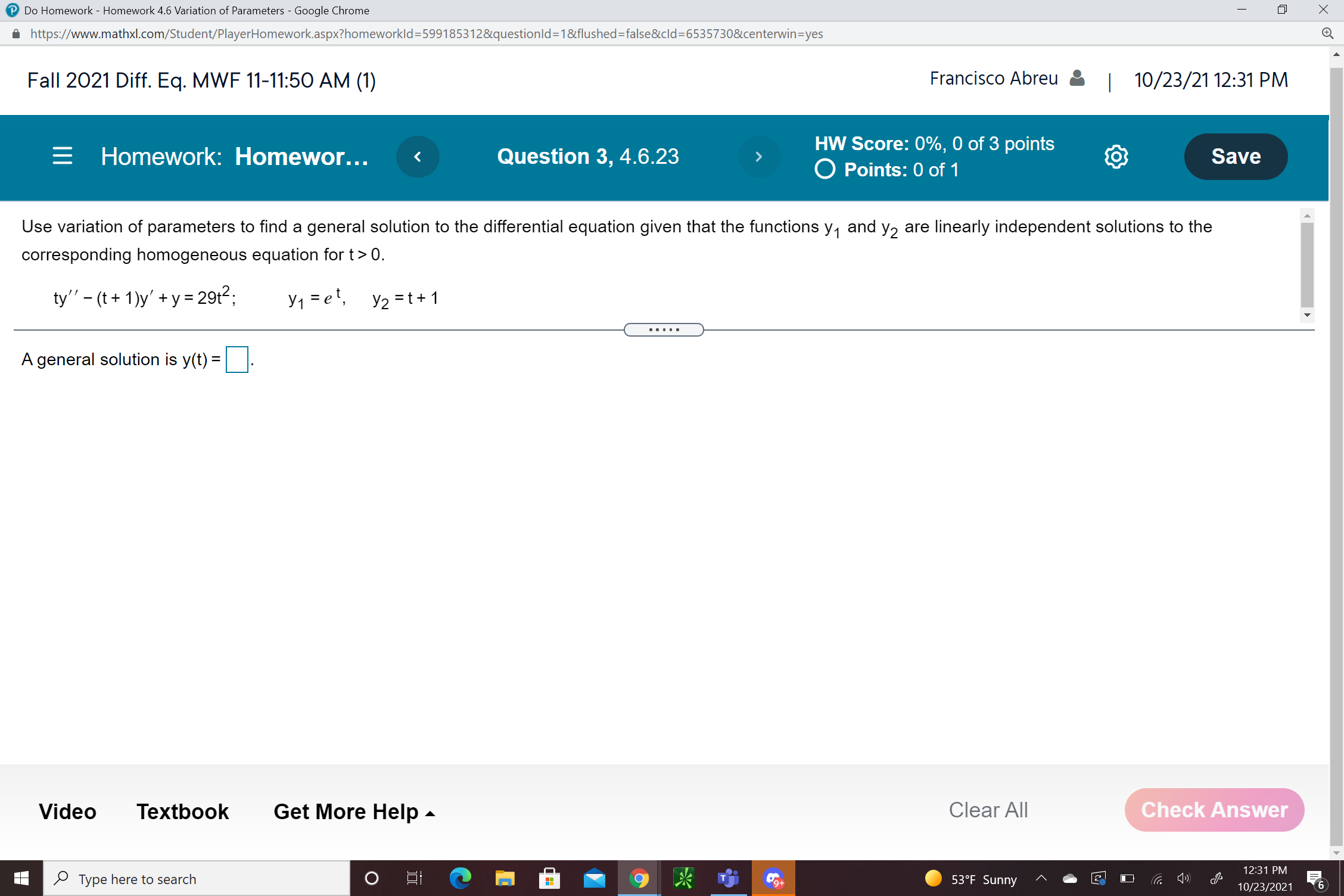 Do Homework - Homework 4.6 Variation of