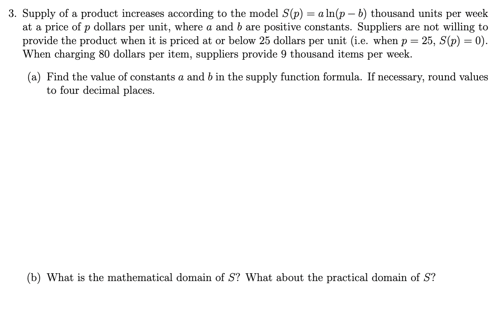 3. Supply of a product increases according to the