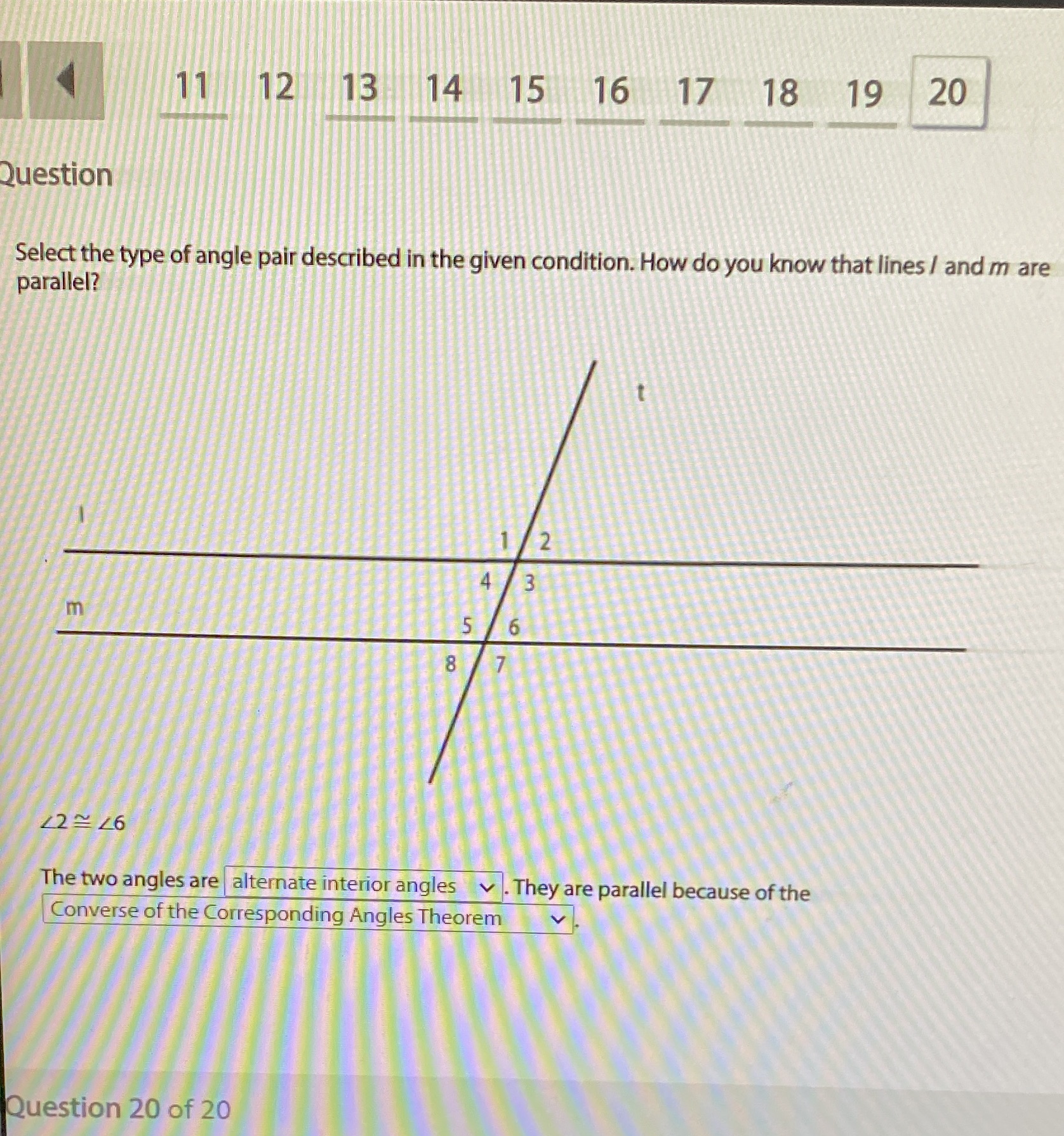 Answer the following question 11 12 13 14 15 16