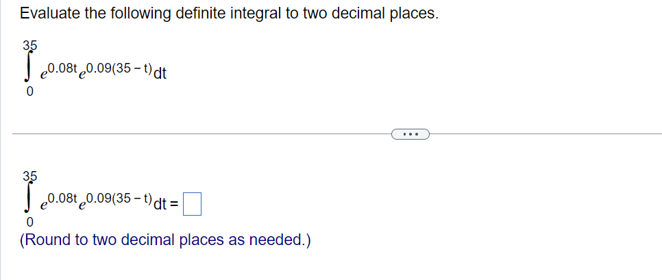 Use a geometric formula to find the area between