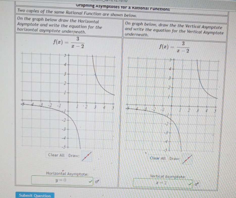 need help with the graph part Graphing Asymptotes