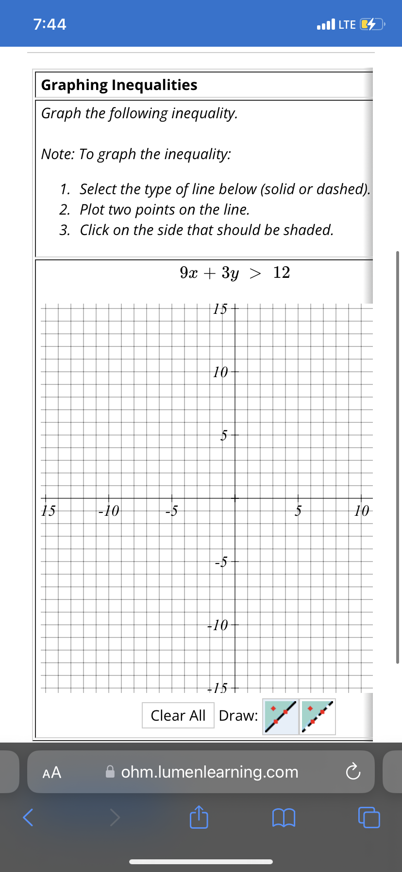 7:45 .. LTE 4 Home > Math 101.07 - Colon (Spring