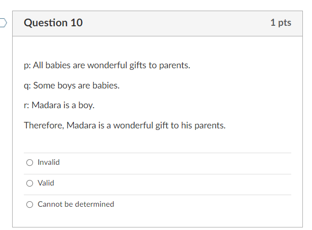 Question 9 1 pts x# 2 0 if and only if x = 0. O