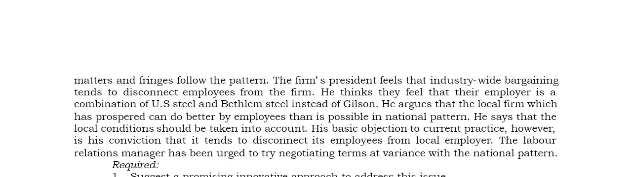 matters and fringes follow the pattern. The