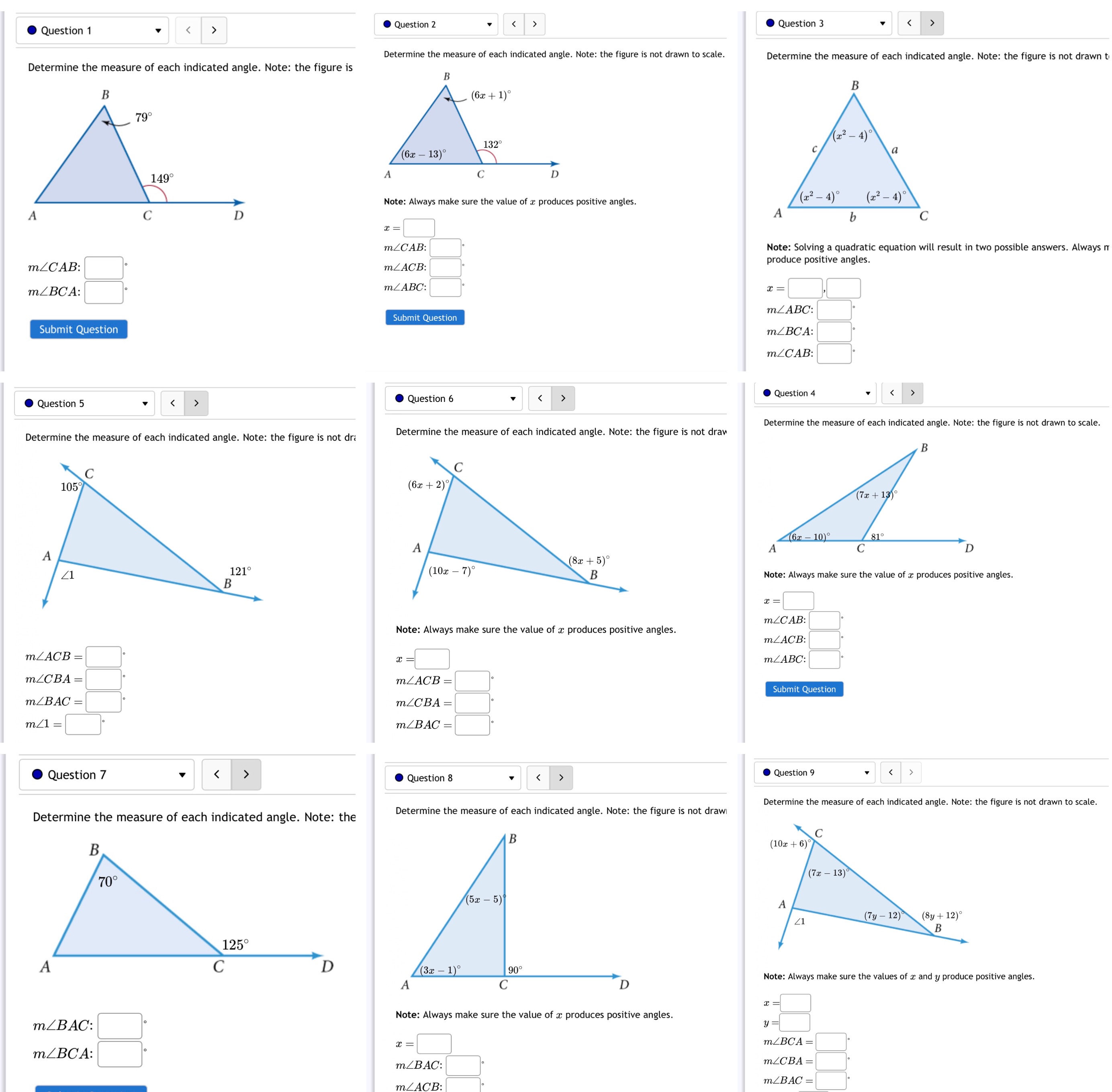 . Question 1 . Question 2 Question 3 Determine