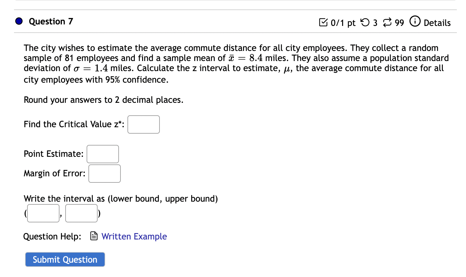 0 Question 3 B 0/1 pt '0 2-3 23 99 (D