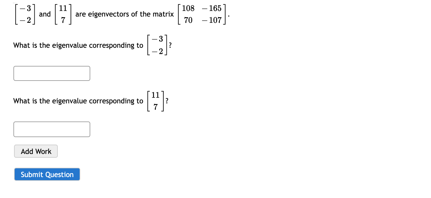 221 -990 If the eigenvalues of 50 224 are 1 and