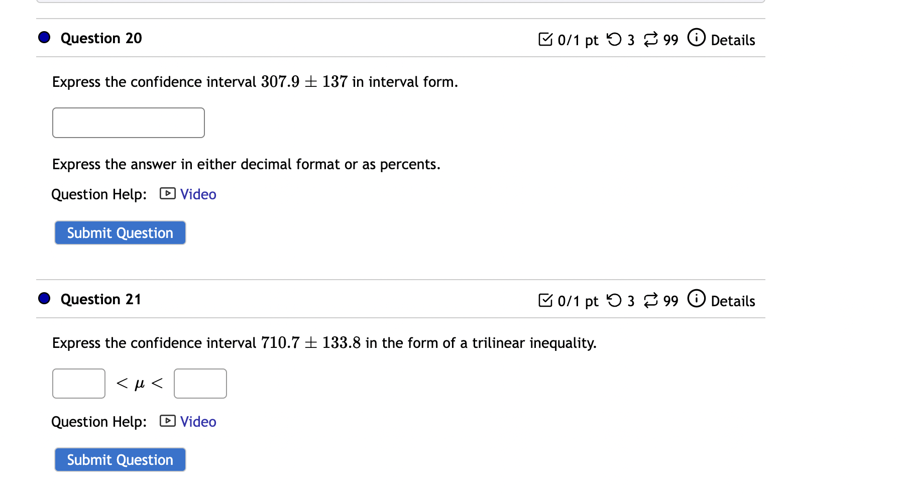 0 Question 3 B 0/1 pt '0 2-3 23 99 (D