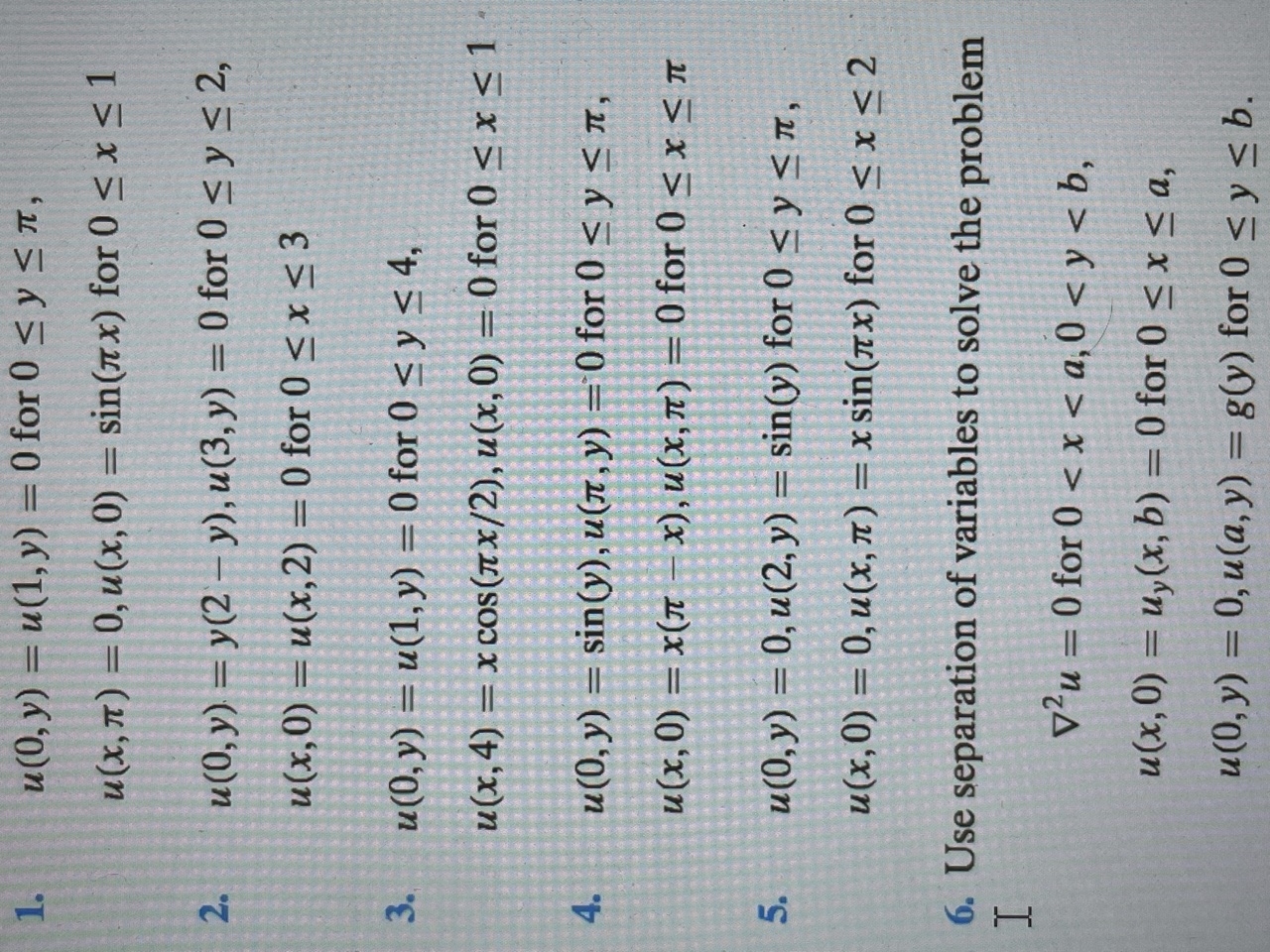 I'm only stuck on number 5. the integral I had to